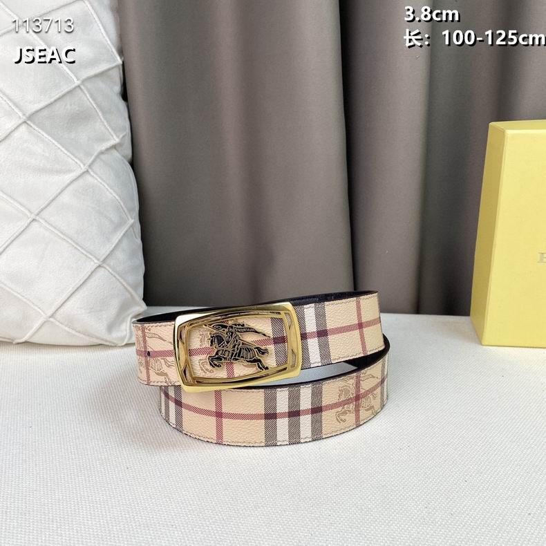 Burberry belt 38mmX100-125cm 8L10